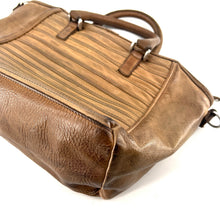 Load image into Gallery viewer, Sac RIVIERA en Cuir Lavé Biscuit Gold