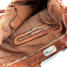 Charger l'image dans la galerie, Sac GLAMOUR V en Cuir Perforé Caramel