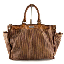 Charger l'image dans la galerie, Sac GLAMOUR V en Cuir Perforé Bamboo