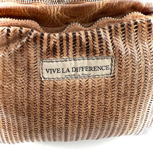 Charger l'image dans la galerie, Sac MY VIVE V en Cuir Perforé Bamboo