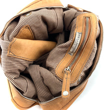 Charger l'image dans la galerie, Sac HOTEL en Toile Kaki et Cuir Naturel