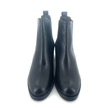 Load image into Gallery viewer, Chelsea Boots Talon Trotteur en Cuir Noir