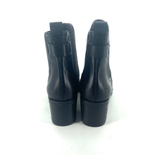 Load image into Gallery viewer, Chelsea Boots Talon Trotteur en Cuir Noir