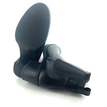 Load image into Gallery viewer, Chelsea Boots Talon Trotteur en Cuir Noir