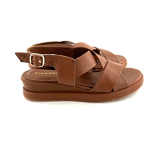 Charger l'image dans la galerie, Sandale Semelle Épaisse en Cuir Ultra Souple Camel