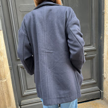 Charger l'image dans la galerie, Blazer Croisé Oversize NÉPAL Bleu Marine