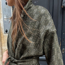 Charger l'image dans la galerie, Manteau MILA à Carreaux Kaki