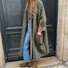 Charger l'image dans la galerie, Manteau PAUL à Carreaux Kaki