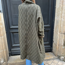 Charger l'image dans la galerie, Manteau PAUL à Carreaux Kaki
