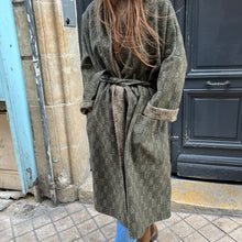 Charger l'image dans la galerie, Manteau PAUL à Carreaux Kaki