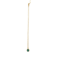 Charger l'image dans la galerie, Collier BABY KARA en Plaqué Or et Chrysocolle