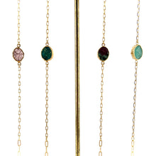 Load image into Gallery viewer, Bracelet KARA en Plaqué Or et Amazonite
