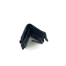 Charger l'image dans la galerie, Portefeuille en Cuir Noir PM