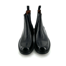 Load image into Gallery viewer, Chelsea Boots Semelle Crantée en Cuir Noir
