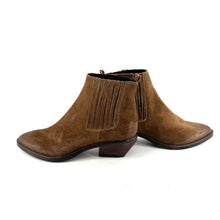 Load image into Gallery viewer, Boots Tiag Élastiquée en Daim Sigaro