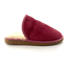 Charger l'image dans la galerie, Chaussons en Peau Lainée Rose Semelle Antidérapante