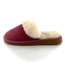 Charger l'image dans la galerie, Chaussons en Peau Lainée Rose Semelle Antidérapante