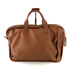 Charger l'image dans la galerie, Astucieux Cartable Sac à Dos en Cuir Camel