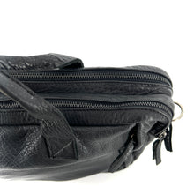 Charger l'image dans la galerie, Astucieux Cartable Sac à Dos en Cuir Noir