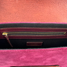 Charger l'image dans la galerie, Sac LE MISCHKA Velours Cardinal / Bordeaux