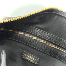 Charger l'image dans la galerie, Sac LE FRED en Velours Ebony et Cuir Noir