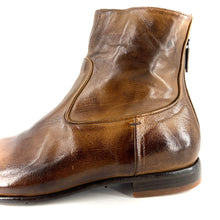 Load image into Gallery viewer, Boots Zippé Arrière en Cuir Corteccia