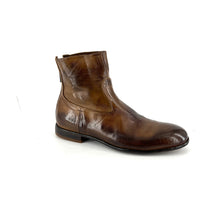 Load image into Gallery viewer, Boots Zippé Arrière en Cuir Corteccia