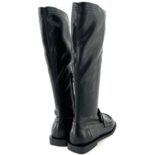 Load image into Gallery viewer, Botte Mocassin en Cuir Noir