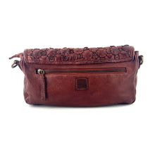 Charger l'image dans la galerie, Sac Bandoulière Patchwork de Cuir Camel