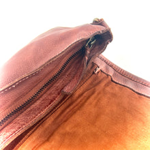 Charger l'image dans la galerie, Sac Bandoulière Patchwork de Cuir Camel
