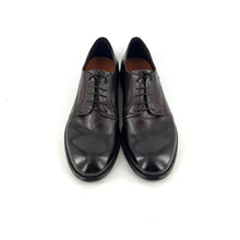 Load image into Gallery viewer, Derby en Cuir Patiné Ébano