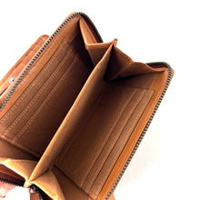 Charger l'image dans la galerie, Portefeuille PM en Cuir Tressé Camel