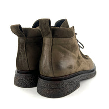 Load image into Gallery viewer, Derby Semi-Montant "Esprit Paraboot" en Daim Vert