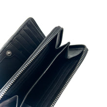 Charger l'image dans la galerie, Portefeuille PM en Cuir Tressé Noir