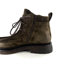 Load image into Gallery viewer, Derby Semi-Montant "Esprit Paraboot" en Daim Vert