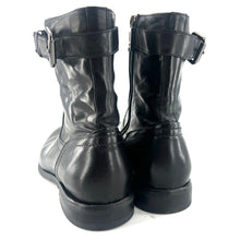 Load image into Gallery viewer, Boots Zippé Intérieur en Cuir Noir