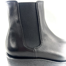 Load image into Gallery viewer, Chelsea Boots Semelle Épaisse en Crêpe en Cuir Ultra-Souple Noir