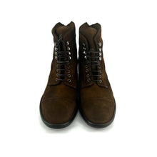 Load image into Gallery viewer, Chaussure Lacets Montante en Daim Corteccia