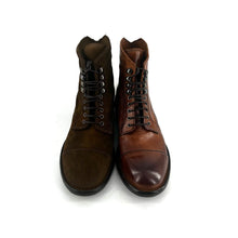 Load image into Gallery viewer, Chaussure Lacets Montante en Daim Corteccia