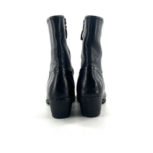 Load image into Gallery viewer, Boots Tiag Talon Trotteur en Cuir Noir