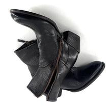 Load image into Gallery viewer, BootsTiag Talon Trotteur en Cuir Marron Foncé