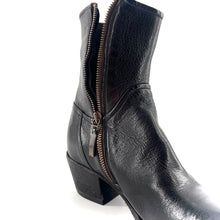 Load image into Gallery viewer, BootsTiag Talon Trotteur en Cuir Marron Foncé
