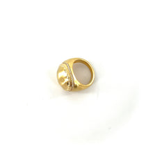 Charger l'image dans la galerie, Bague GILDA en Plaqué Or et Zirconiums Blancs