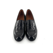 Load image into Gallery viewer, Mocassin en Cuir Noir