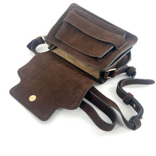 Load image into Gallery viewer, Sac DAY FIVE M en Suede Chocolat