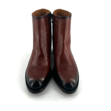 Charger l'image dans la galerie, Boots Talon Trotteur Zippé Intérieur en Cuir Camel