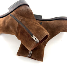 Charger l'image dans la galerie, Boots Zippé Intérieur en Daim Corteccia