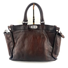 Load image into Gallery viewer, Sac GLAMOUR en Cuir Cacao