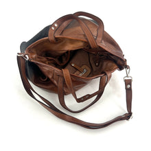 Charger l'image dans la galerie, Sac RE EDITION en Cuir Dégradé Caramel