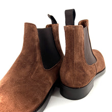 Load image into Gallery viewer, Chelsea Boots en Croûte Marron